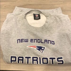 New England Patriots Grey Pullover